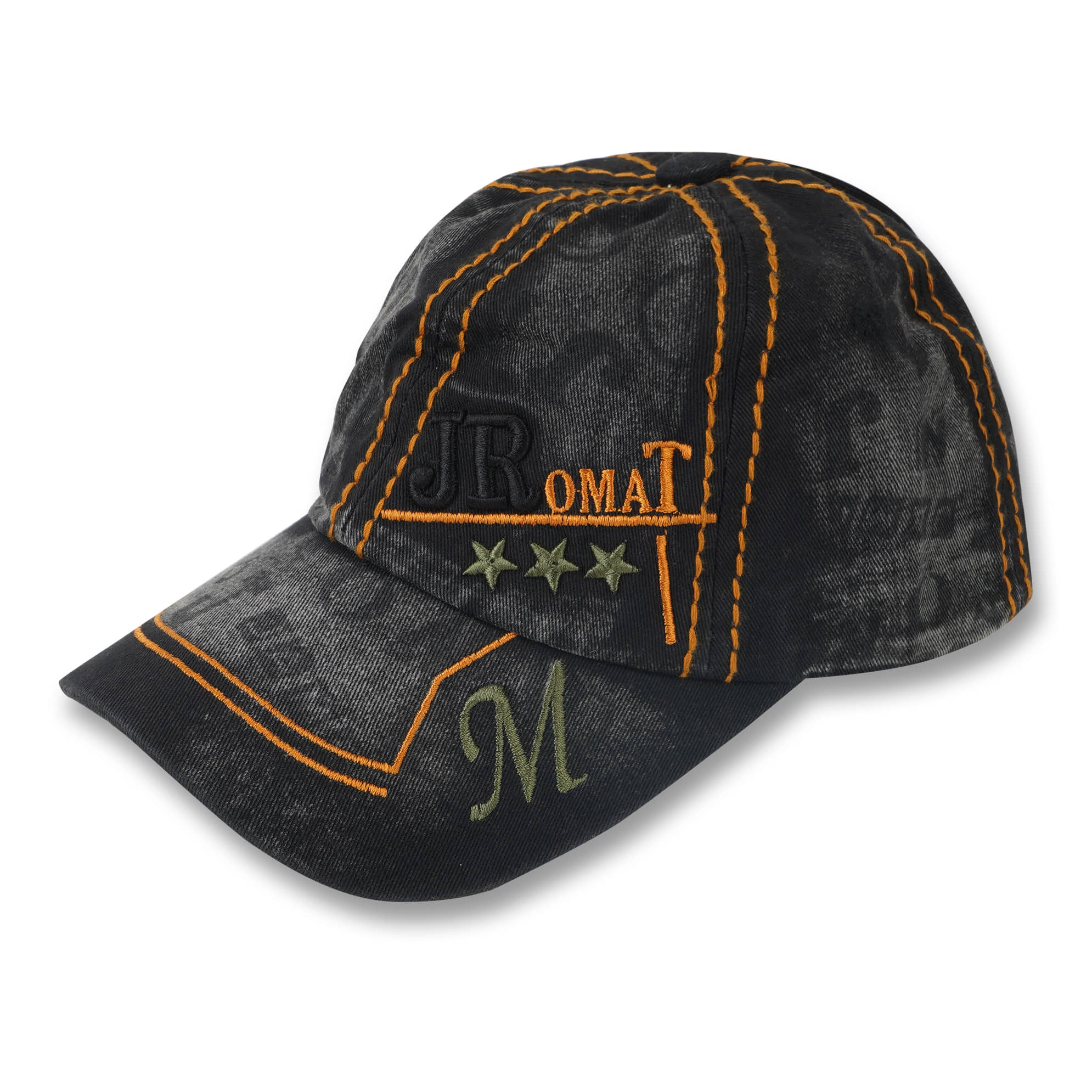 PENYAN Black Cotton Men's Cap ( Pack of 1 )