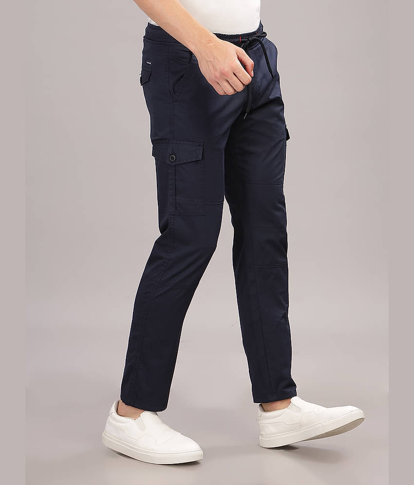 Paul Street Slim Flat Men's Cargos - Grey ( Pack of 1 )