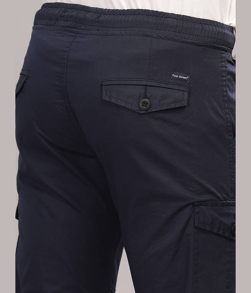 Paul Street Slim Flat Men's Cargos - Grey ( Pack of 1 )