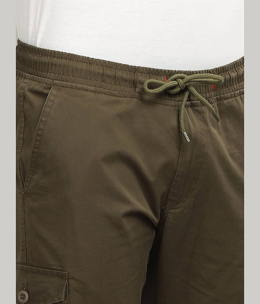 Paul Street Slim Flat Men's Cargos - Grey ( Pack of 1 )