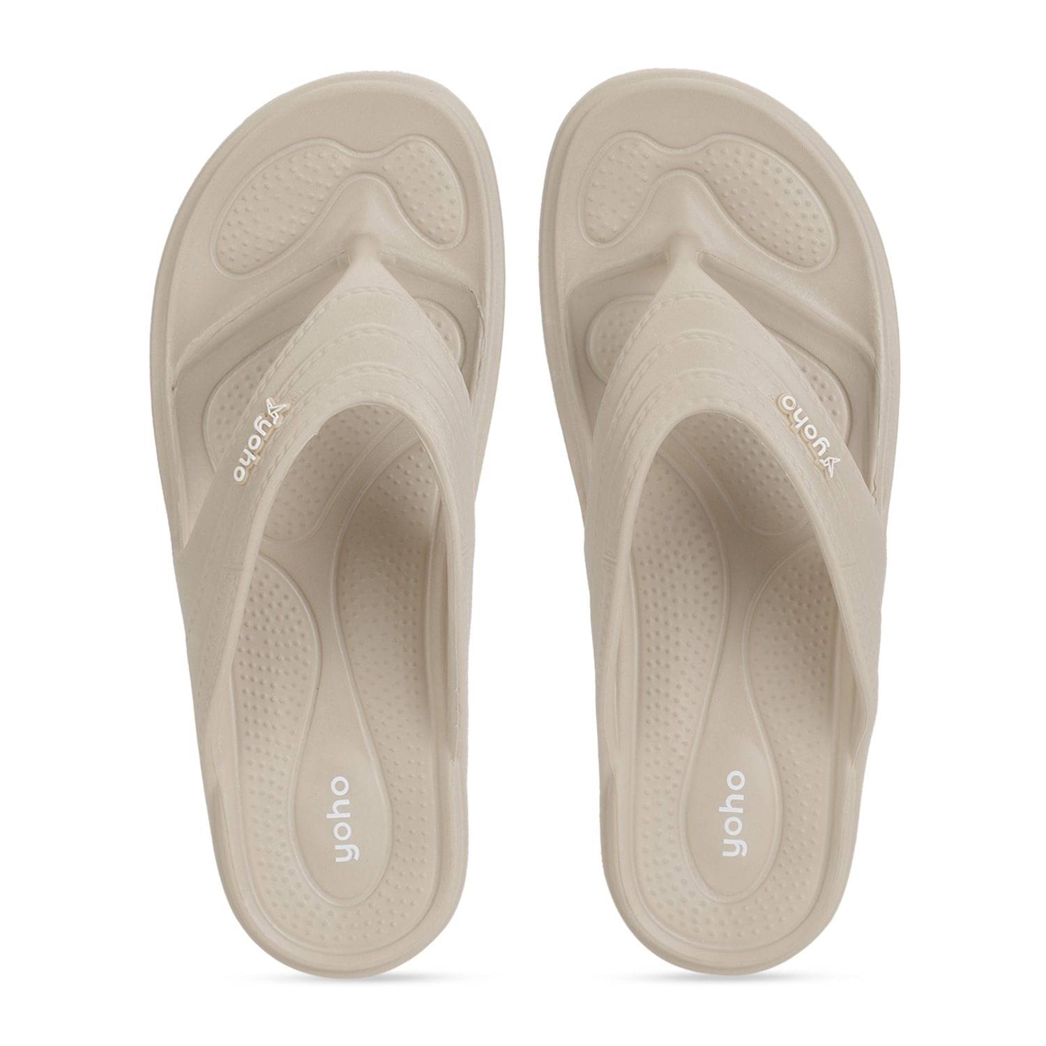     			Yoho Beige Women's Slipper