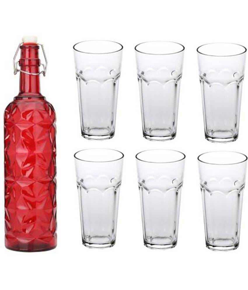     			1st Time Glass & Bottle Glass Glasses 300 ml ( Pack of 7 )