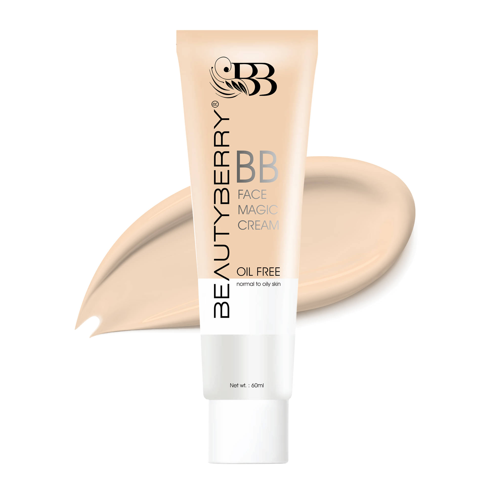     			Beauty Berry Matte Cream For Normal Skin Light Foundation 60ml, (Shade - 03)