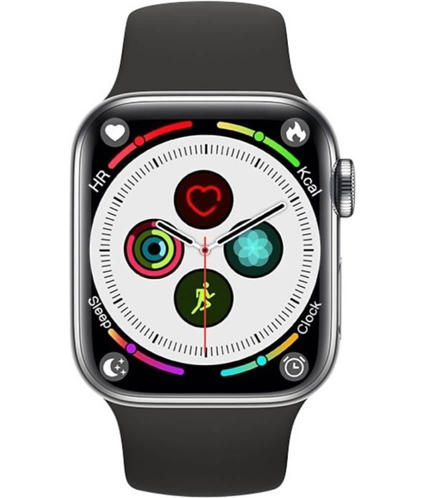 COREGENIX Larger Vision Touchscreen display Black Smart Watch