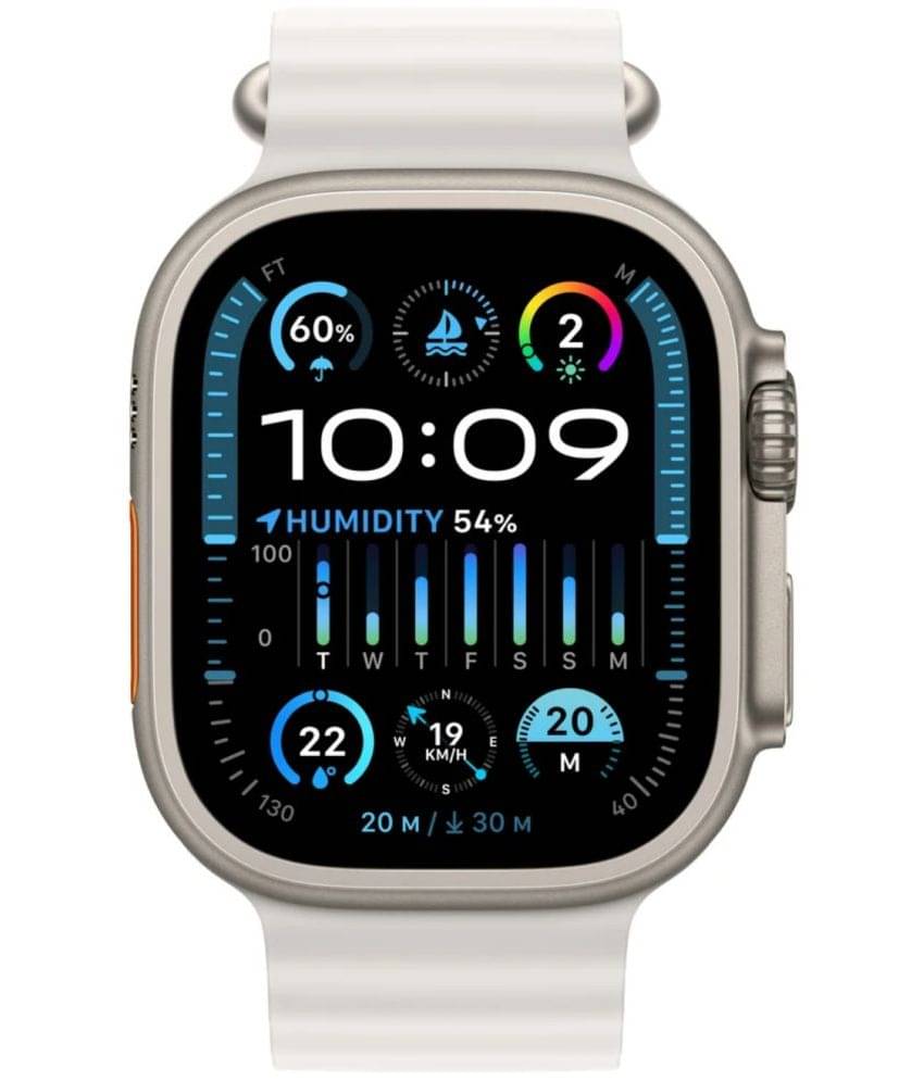     			COREGENIX Ultra 2 Max with Touch control White Smart Watch