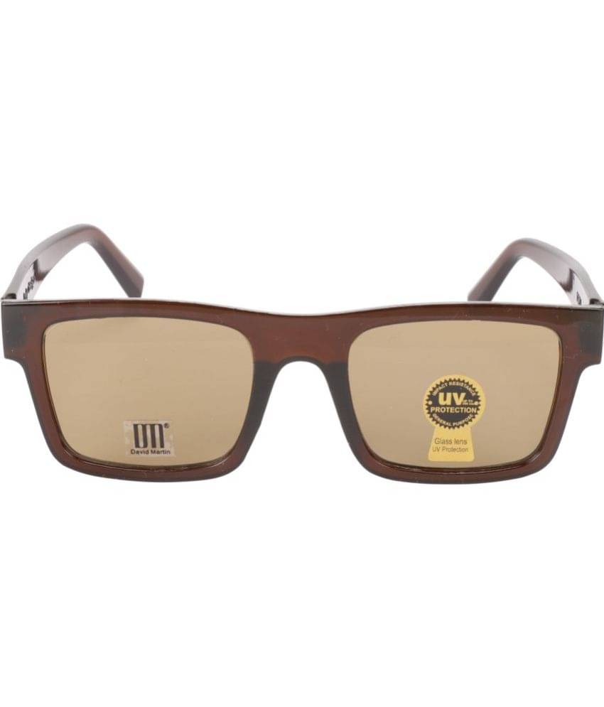 Funk Brown Square Sunglasses ( Pack of 1 ) Funk Brown Square Sunglasses ( Pack of 1 )