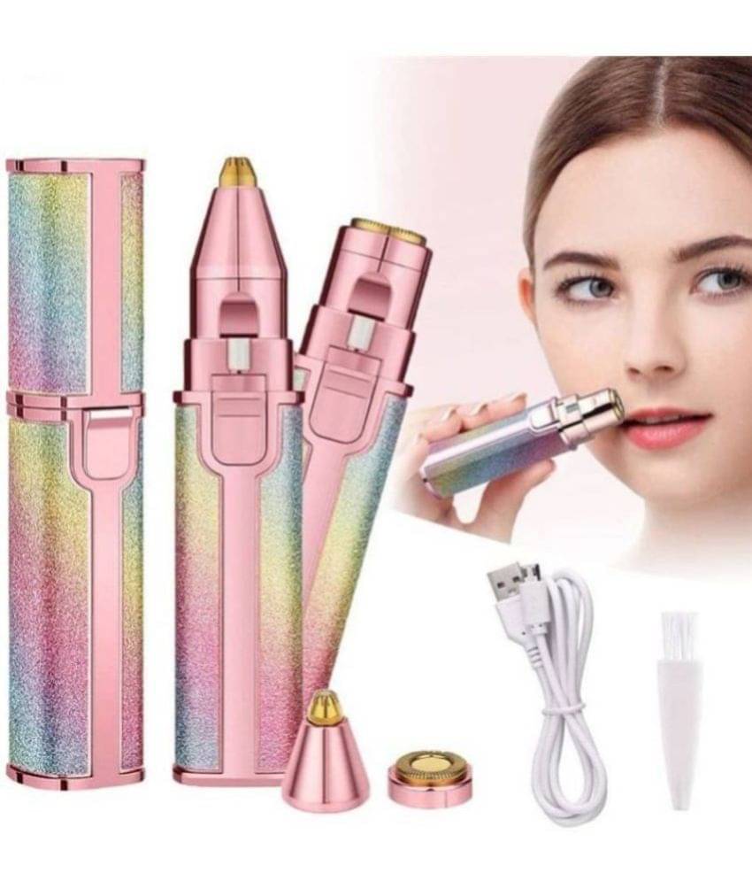     			Loyalmart 2 in 1 Multicolor Cordless Eyebrow Trimmer With 70 minutes Runtime