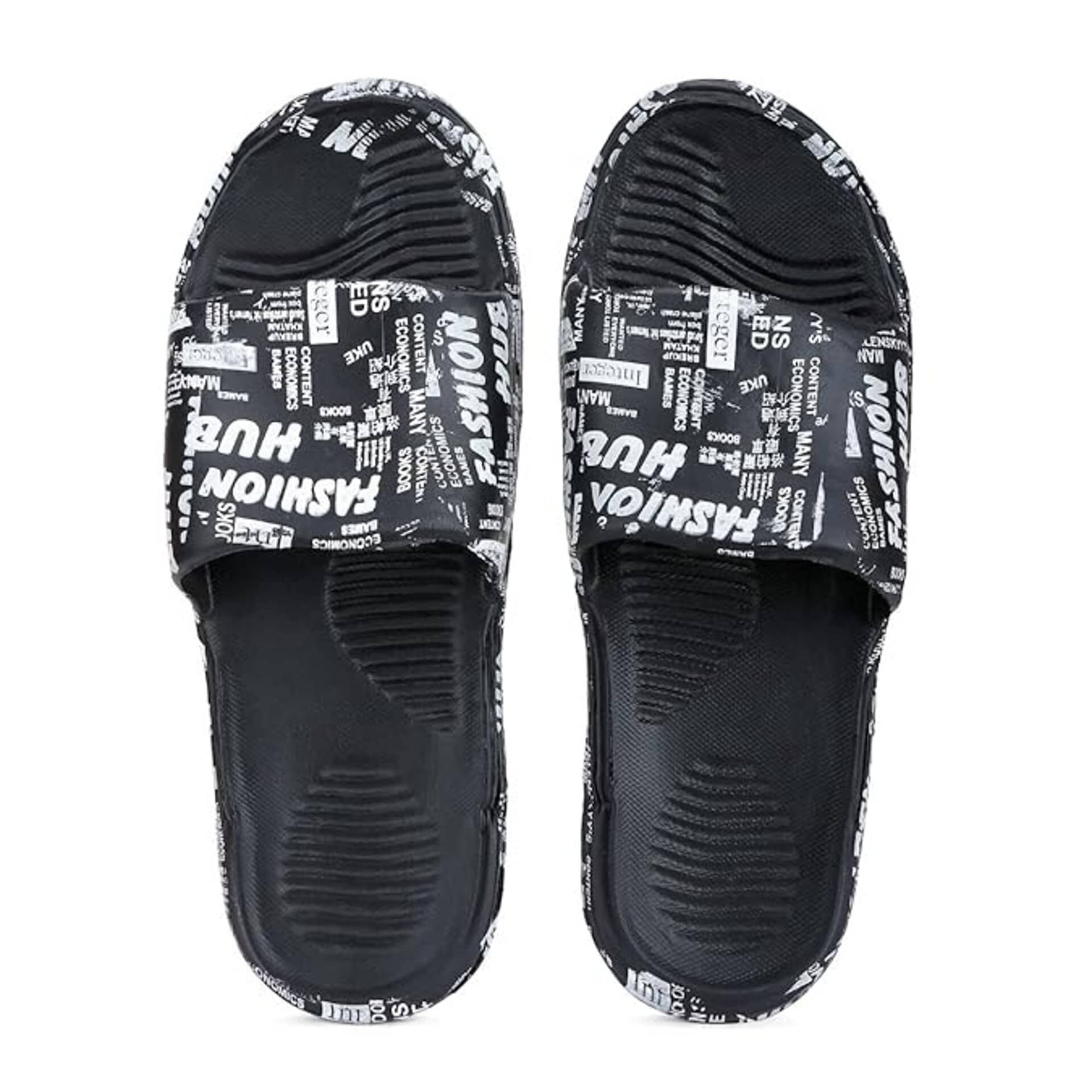     			PENNEN Black Men's Slide Flip Flop