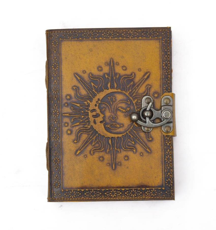 Sun Print Diary with 100% Recycled Antique Handmade Paper Regular Journal A5 Diary Sun Print Diary with 100% Recycled Antique Handmade Paper Regular Journal A5 Diary