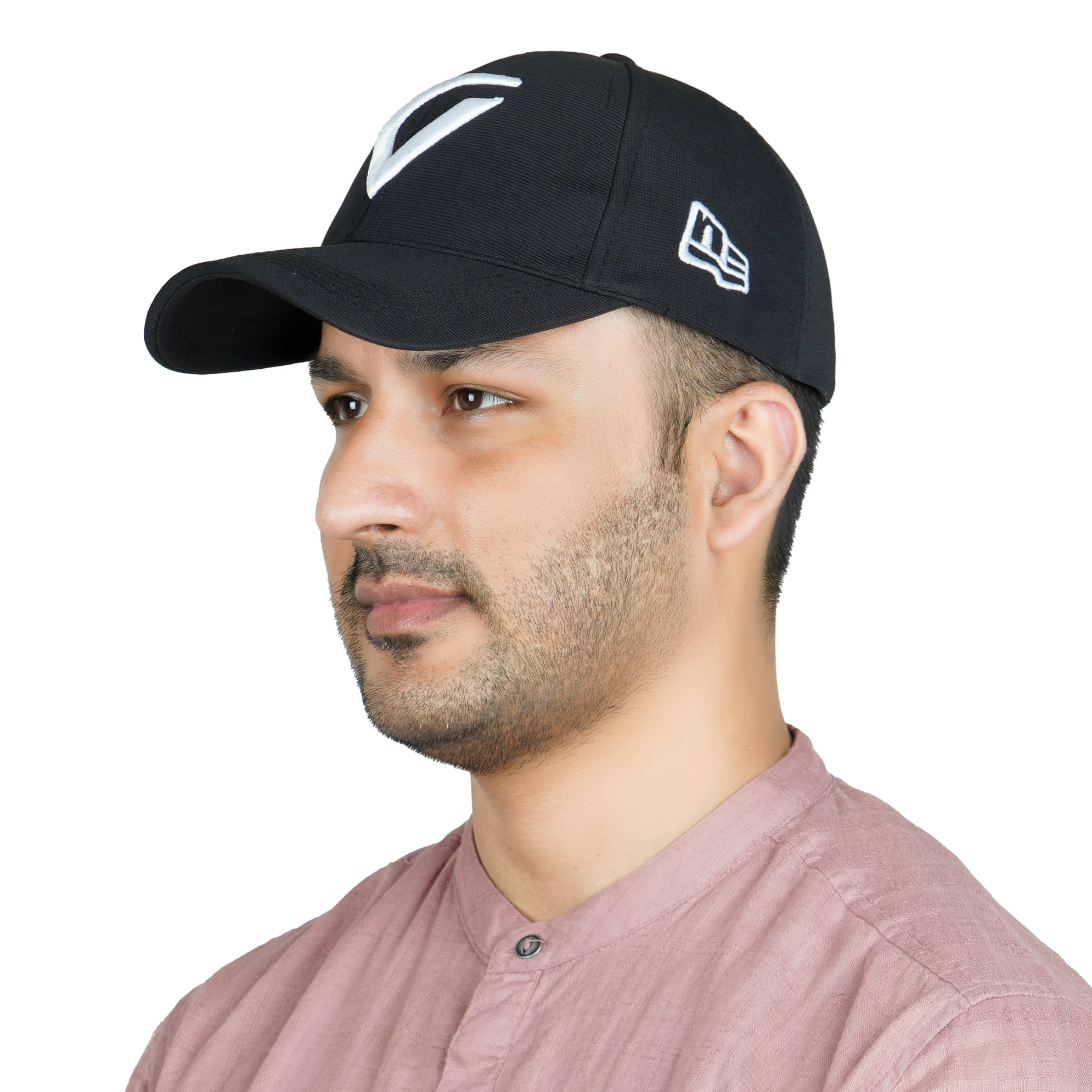 valdez Black Cotton Men's Cap ( Pack of 1 )