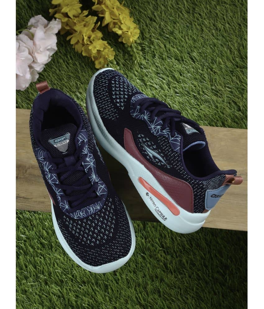 ASIAN - Navy Blue Women's Running Shoes - Sports Shoes | Buy online on ZillyBuy