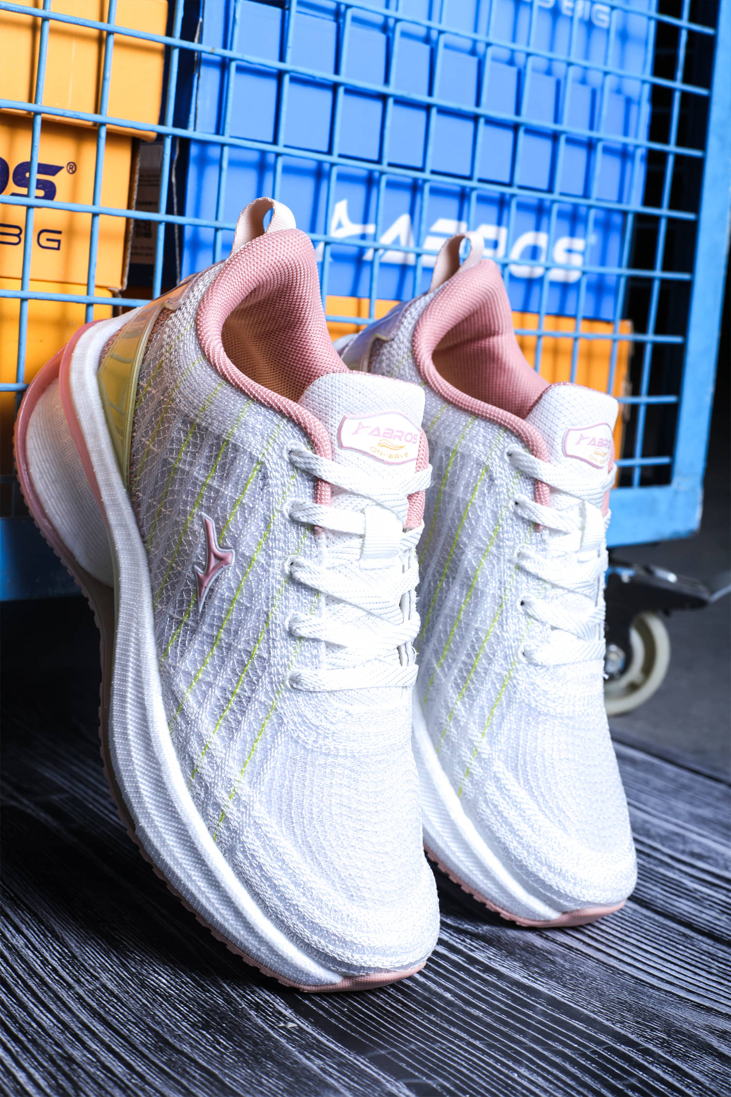 Abros - White Women's Running Shoes Abros - White Women's Running Shoes