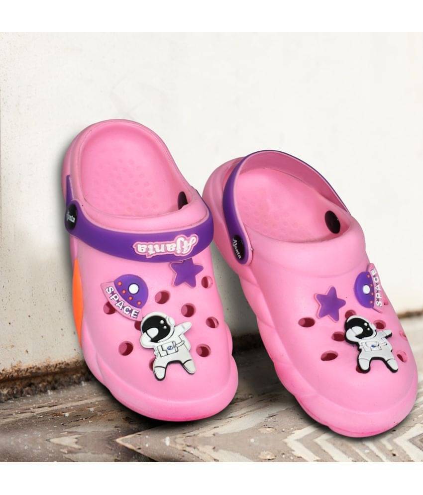     			Ajanta - Pink Boy's Clogs ( 1 Pair )