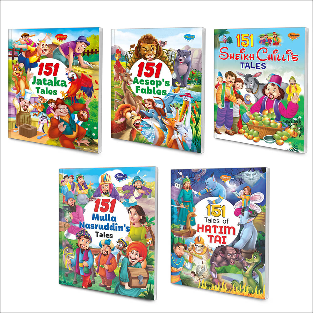 All In One Evergreen Story Books Combo | Pack of 5 Books All In One Evergreen Story Books Combo | Pack of 5 Books
