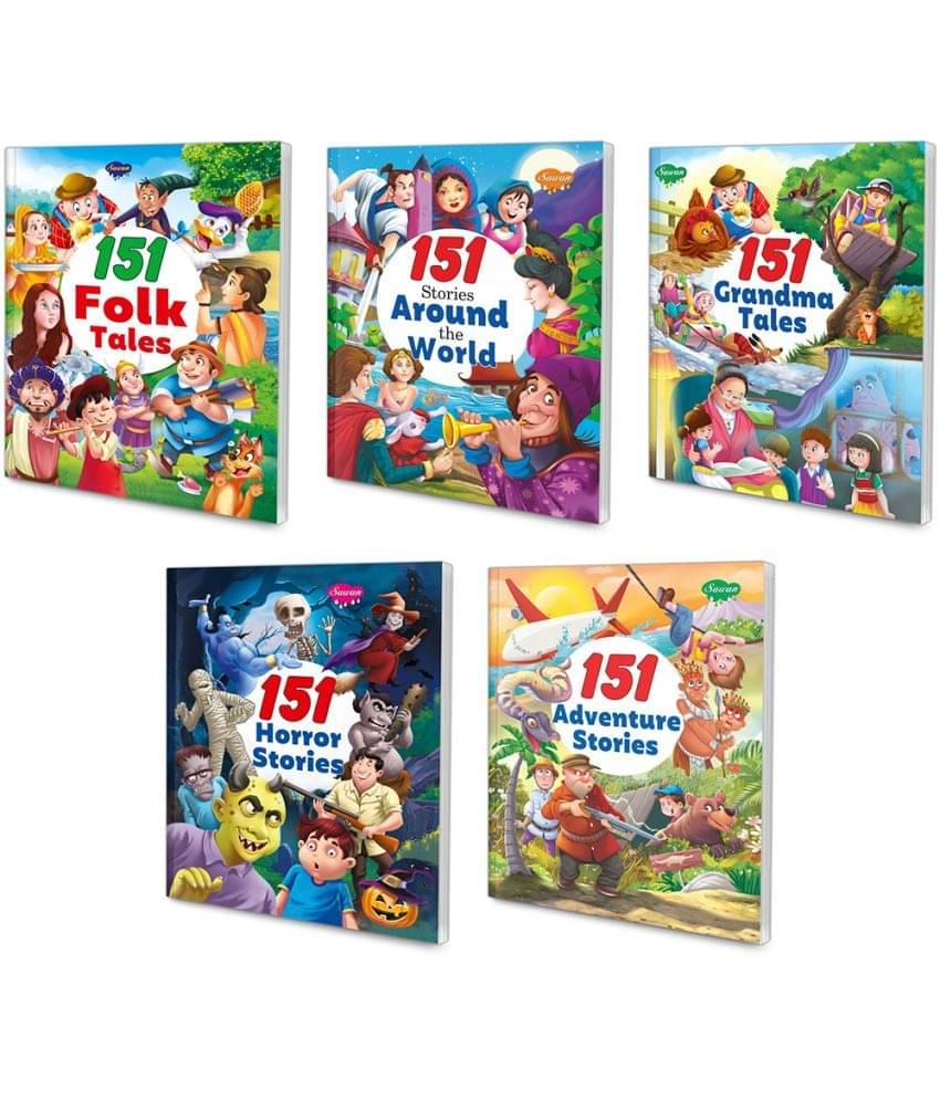 All In One Story Books For 6 Year Old Kids | Pack of 5 Books All In One Story Books For 6 Year Old Kids | Pack of 5 Books