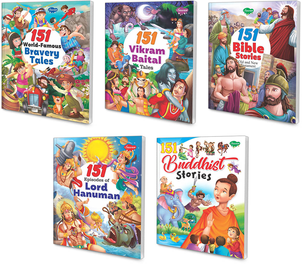     			All Time Great Story Books Combo | Pack of 5 Books