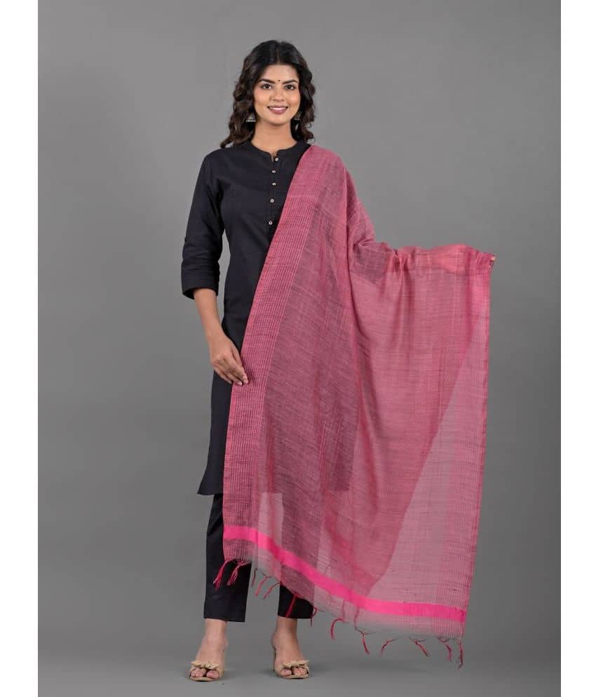 Apratim Pink Cotton Women's Dupatta - ( Pack of 1 ) - Dupattas & Shawls | Buy online on ZillyBuy