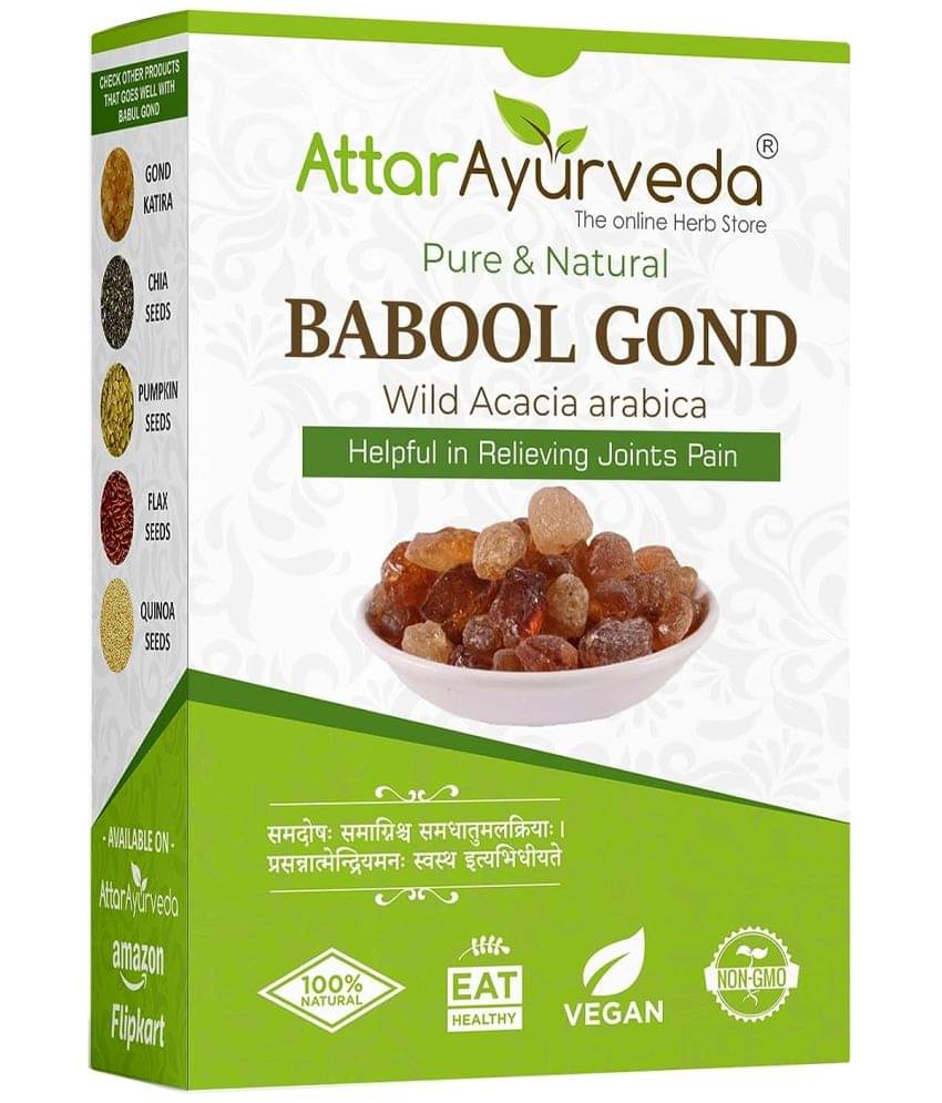 Attar Ayurveda Babul Gond Gum - Kikar Gond - Babool Gond - Acacia arabica Willd (250 Grams)     			Attar Ayurveda Babul Gond Gum - Kikar Gond - Babool Gond - Acacia arabica Willd (250 Grams)