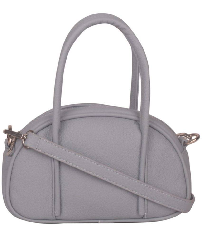     			Bagkok Sling Bag PU Set of 1 ( Grey Melange )