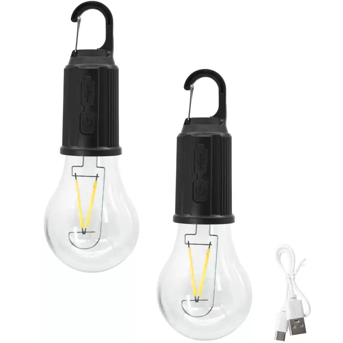 CIELKART Hanging Type-C Charging Bulb Light, 24W White Emergency Light ( Pack of 2 ) CIELKART Hanging Type-C Charging Bulb Light, 24W White Emergency Light ( Pack of 2 )