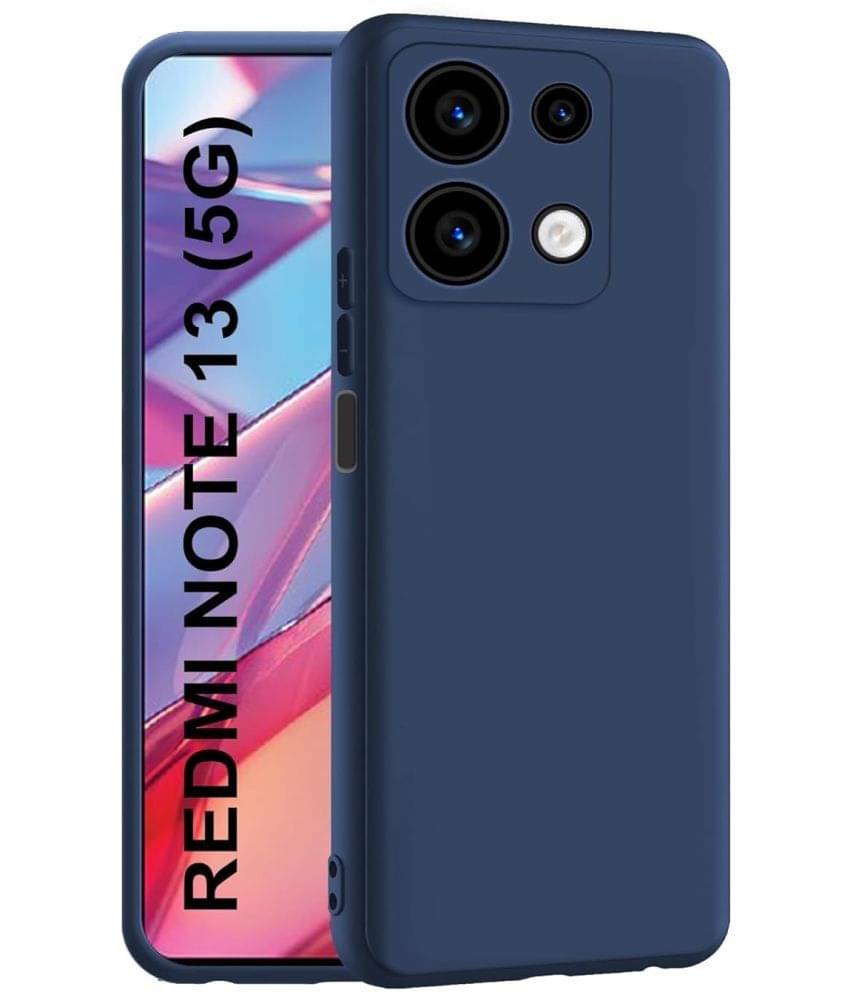     			Case Vault Covers Silicon Soft cases Compatible For Silicon Xiaomi Redmi Note 13 5G ( Pack of 1 )