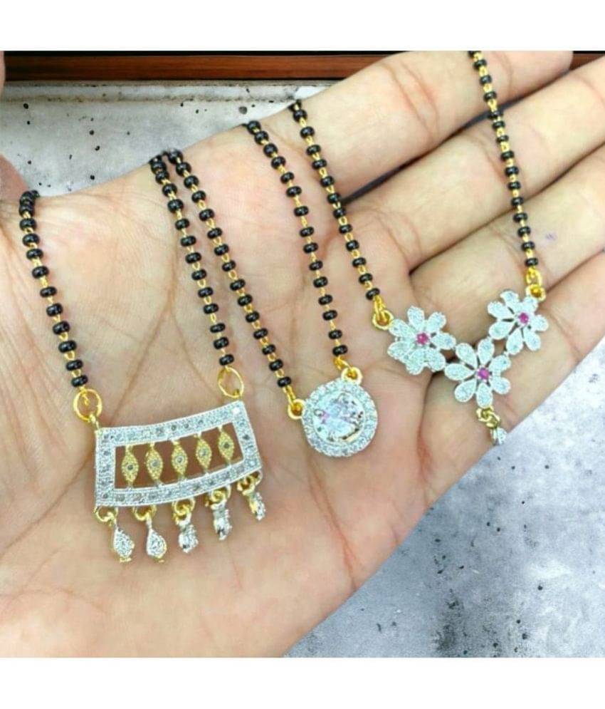 Charms Golden Mangalsutra ( Pack of 1 ) Charms Golden Mangalsutra ( Pack of 1 )