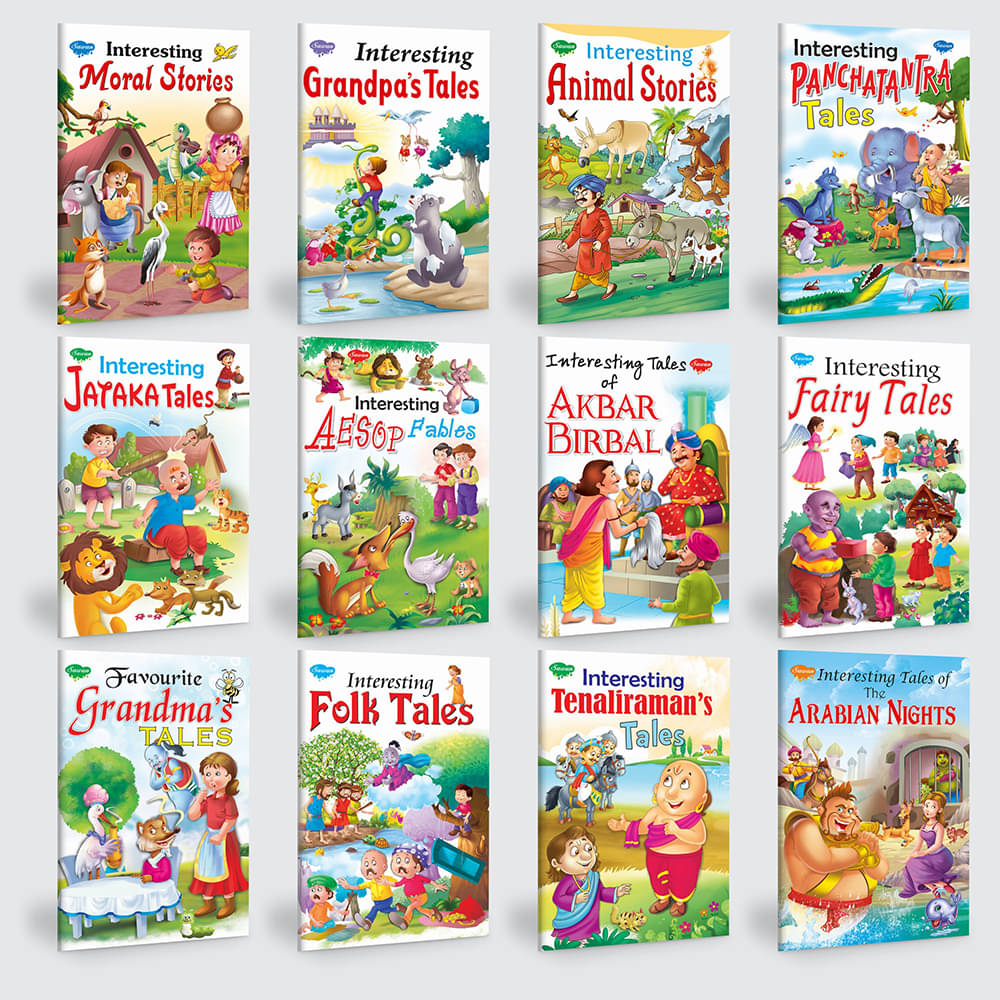 Children story books all in one pack | set of 12 story books for kids -English moral story collection     			Children story books all in one pack | set of 12 story books for kids -English moral story collection