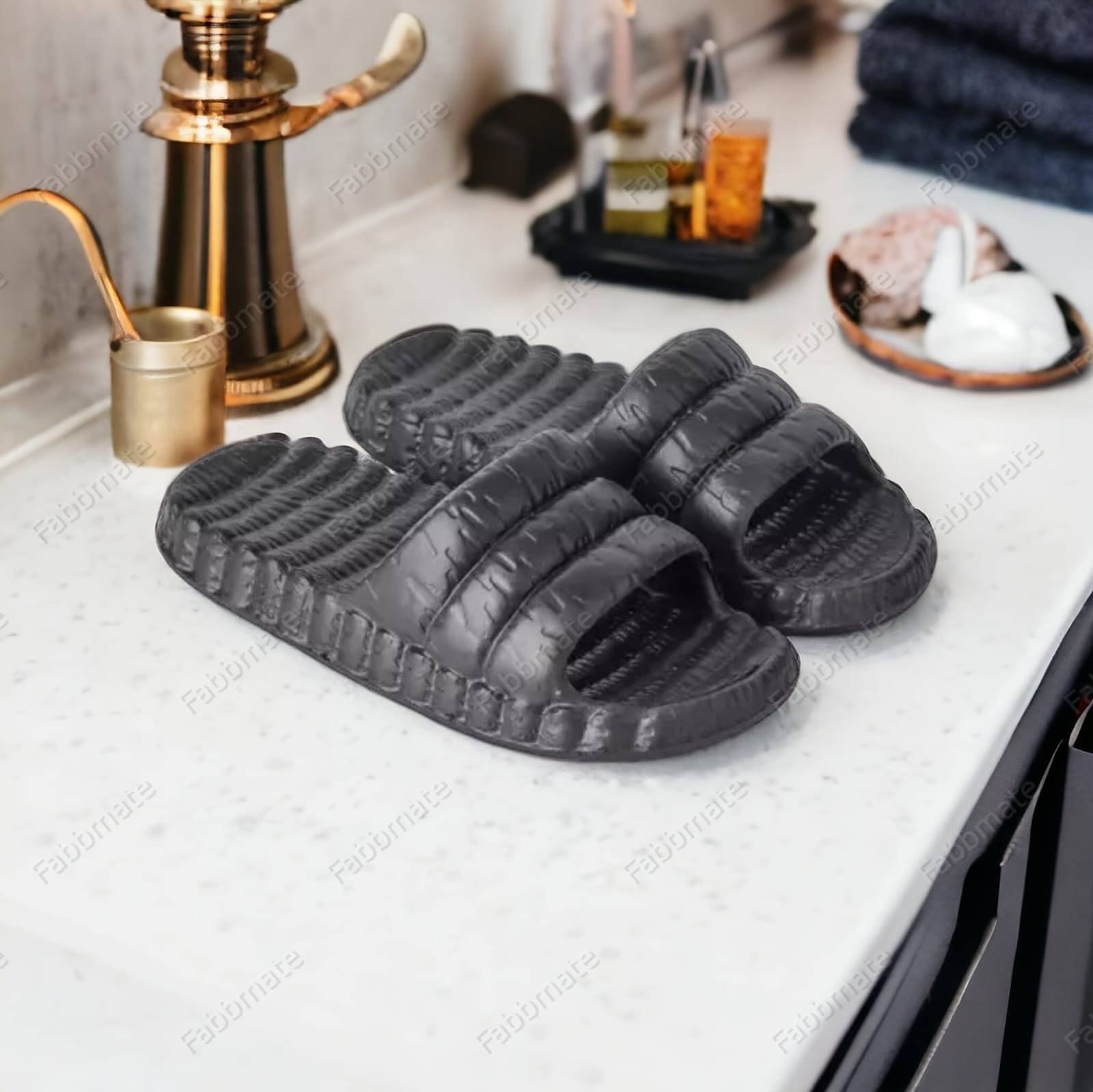 Faabbmate Black Women's Flip Flop Faabbmate Black Women's Flip Flop