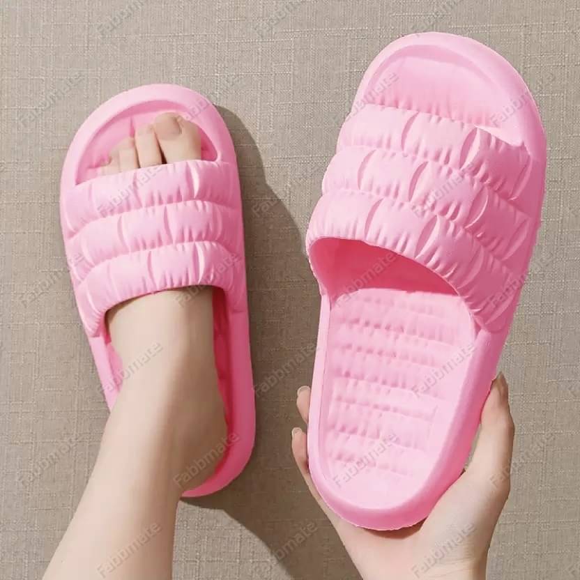     			Faabbmate Pink Women's Flip Flop