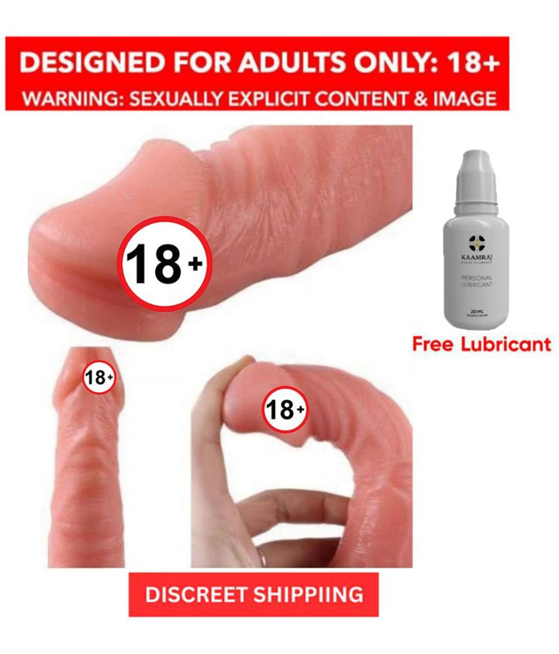 For women  8" Vibrating Realistic Dildo, For sex ,For Orgasam, Couple Goal, Real Penis Dildo