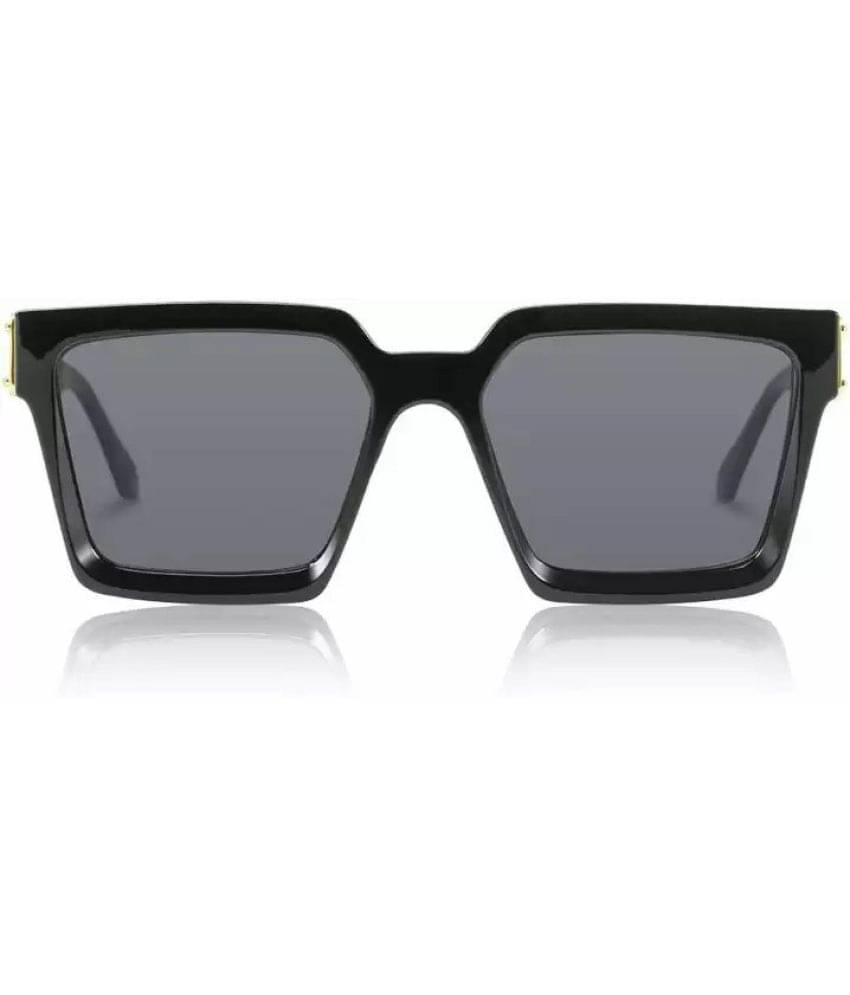 Funk Black Square Sunglasses ( Pack of 1 ) Funk Black Square Sunglasses ( Pack of 1 )