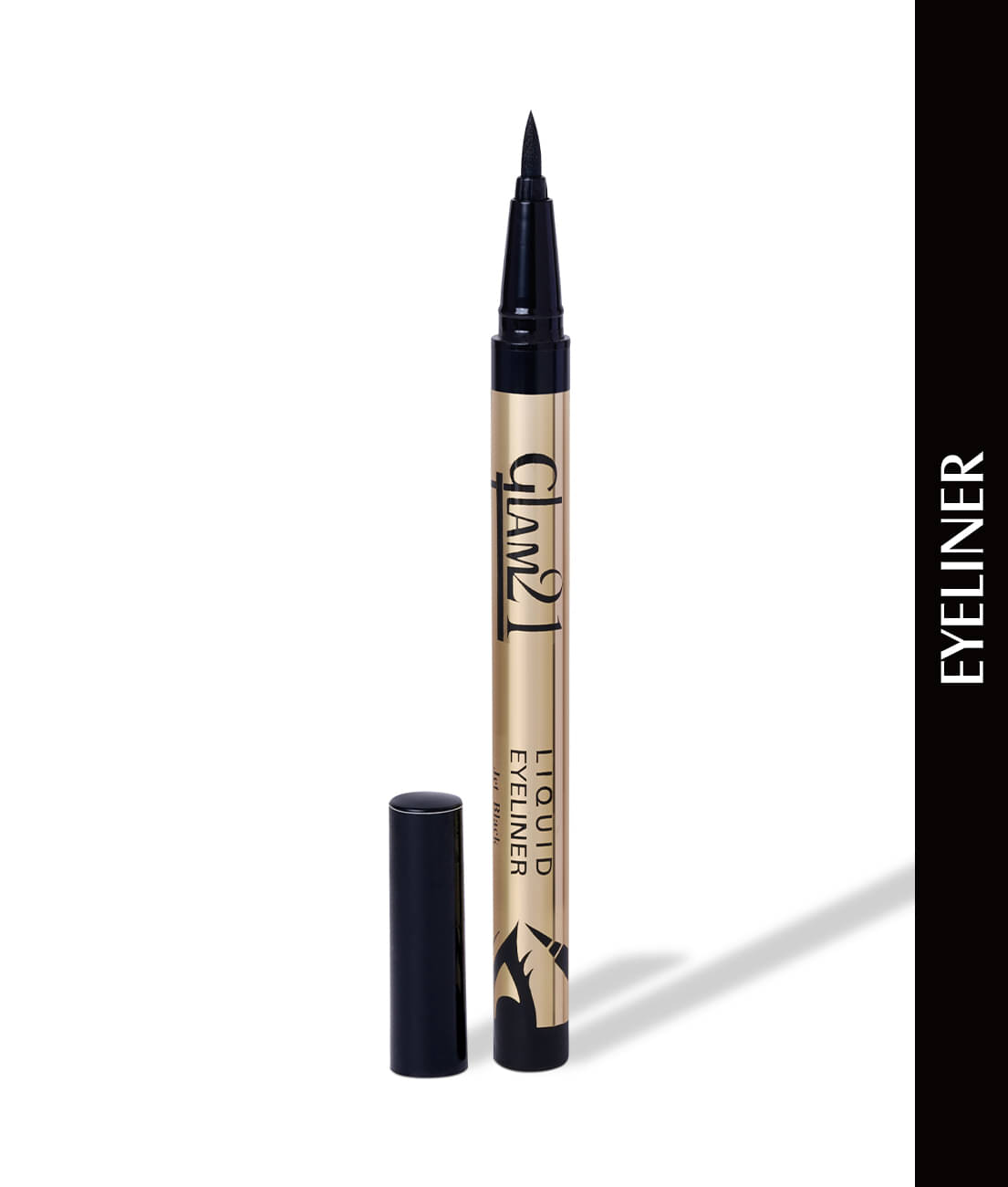     			Glam21 Liquid Eyeliner With 12hrs Long stay Water Proof, Smudge Proof & Long Lasting 2gm Jet Black