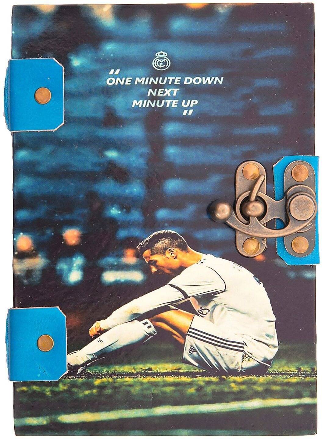Handmade 100% recycled cotton paper diary in football theme Regular Diary Unruled 144 Pages (Multicolor) Handmade 100% recycled cotton paper diary in football theme Regular Diary Unruled 144 Pages (Multicolor)