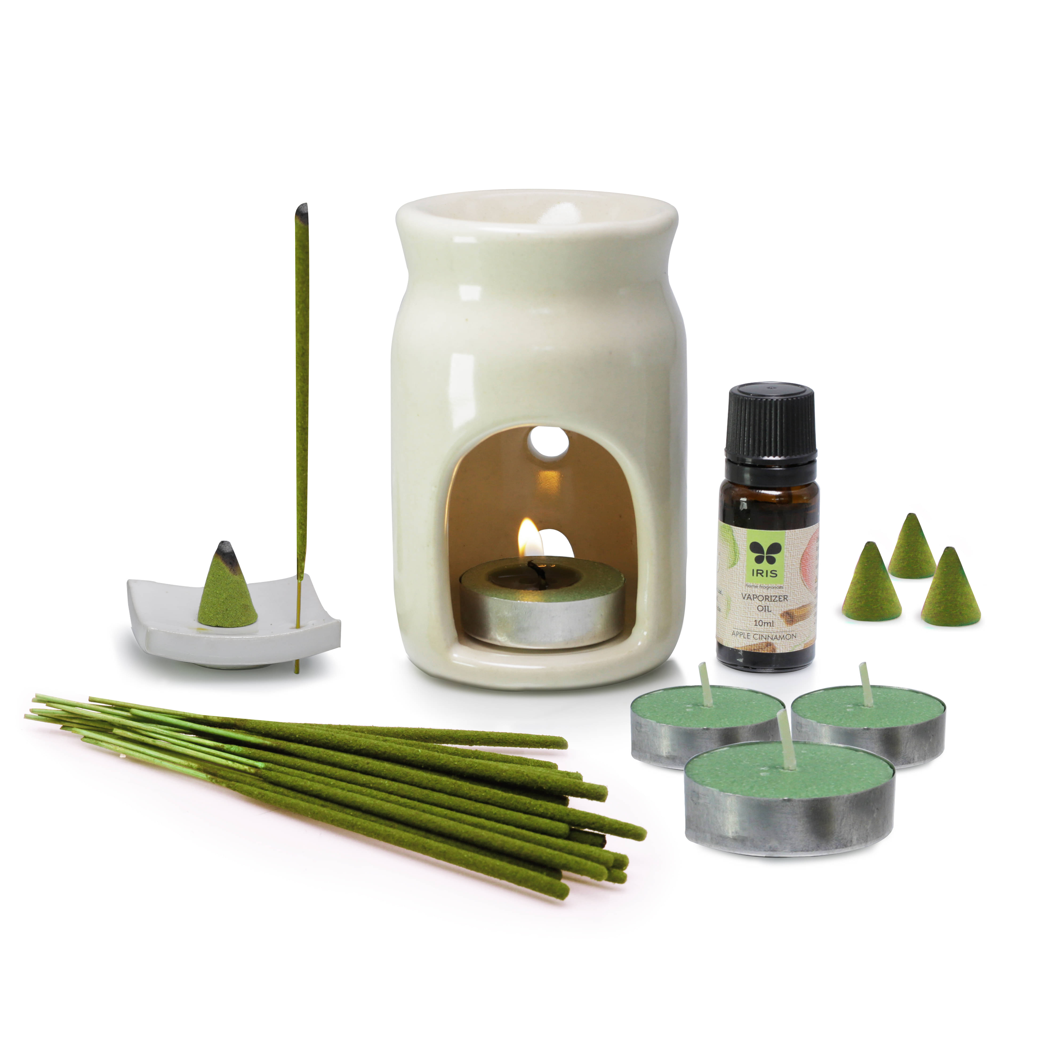 Iris Home Fragrances Aroma Oils & Diffusers Set - Pack of 1 Iris Home Fragrances Aroma Oils & Diffusers Set - Pack of 1