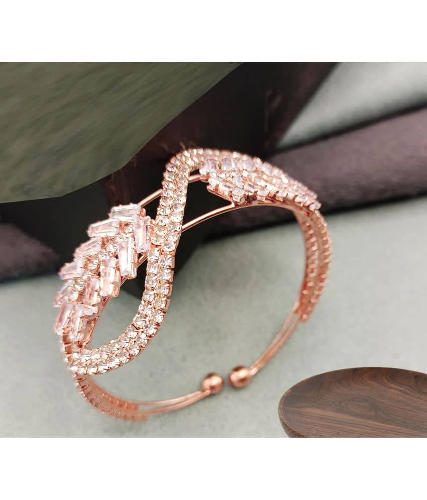 KRIMO Rose Gold Kada ( Pack of 1 ) - Bangles & Bracelets | Buy online on ZillyBuy