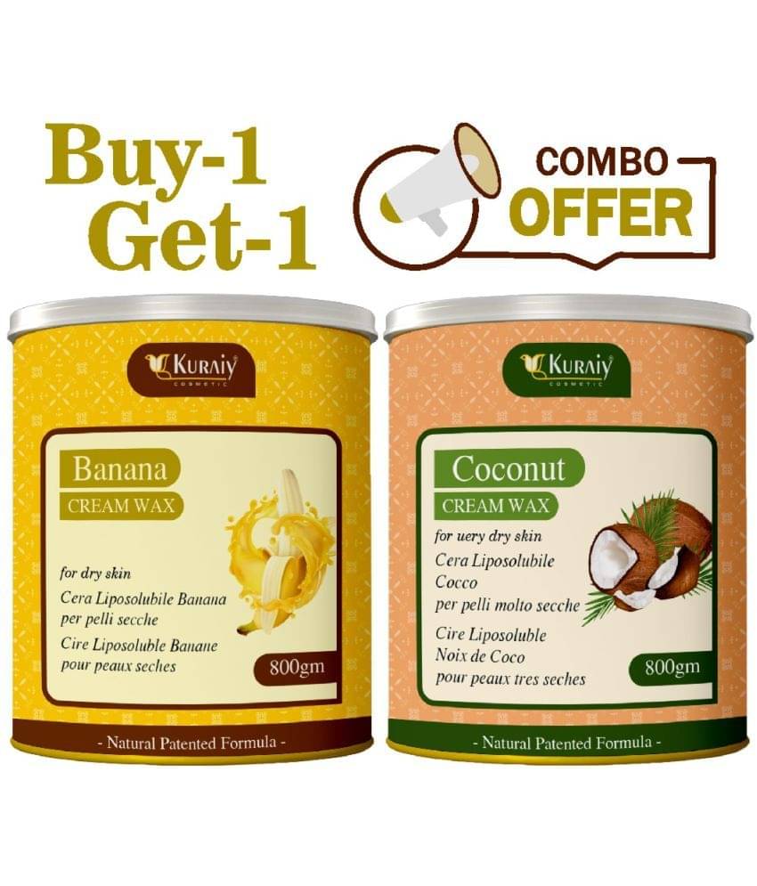     			KURAIY Waxing Kit 800 g Pack of 2