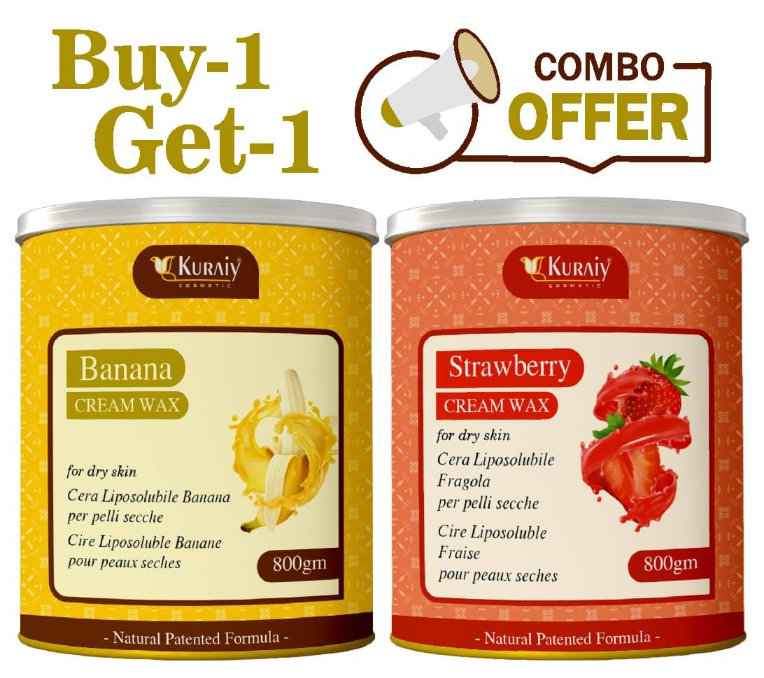     			KURAIY Waxing Kit 800 g Pack of 2