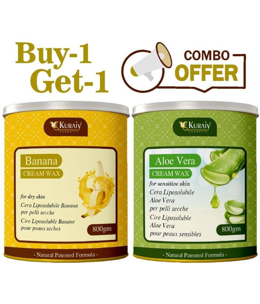 KURAIY Waxing Kit 800 g Pack of 2 KURAIY Waxing Kit 800 g Pack of 2