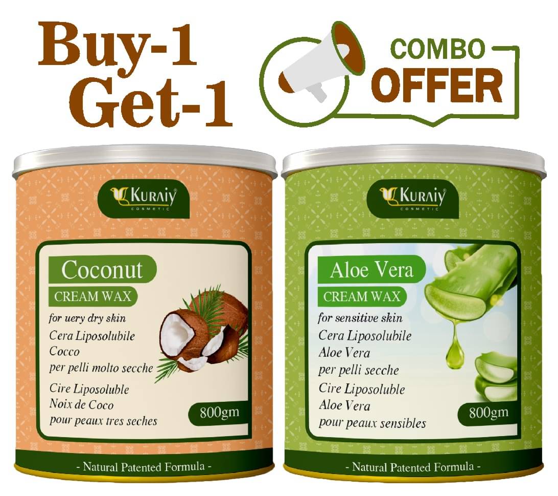     			KURAIY Waxing Kit 800 g Pack of 2