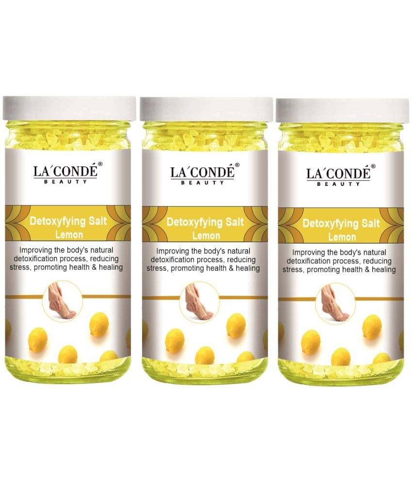 La'Conde Bath Salt Crystal Lemon bath Salt 200 g Pack of 3 La'Conde Bath Salt Crystal Lemon bath Salt 200 g Pack of 3