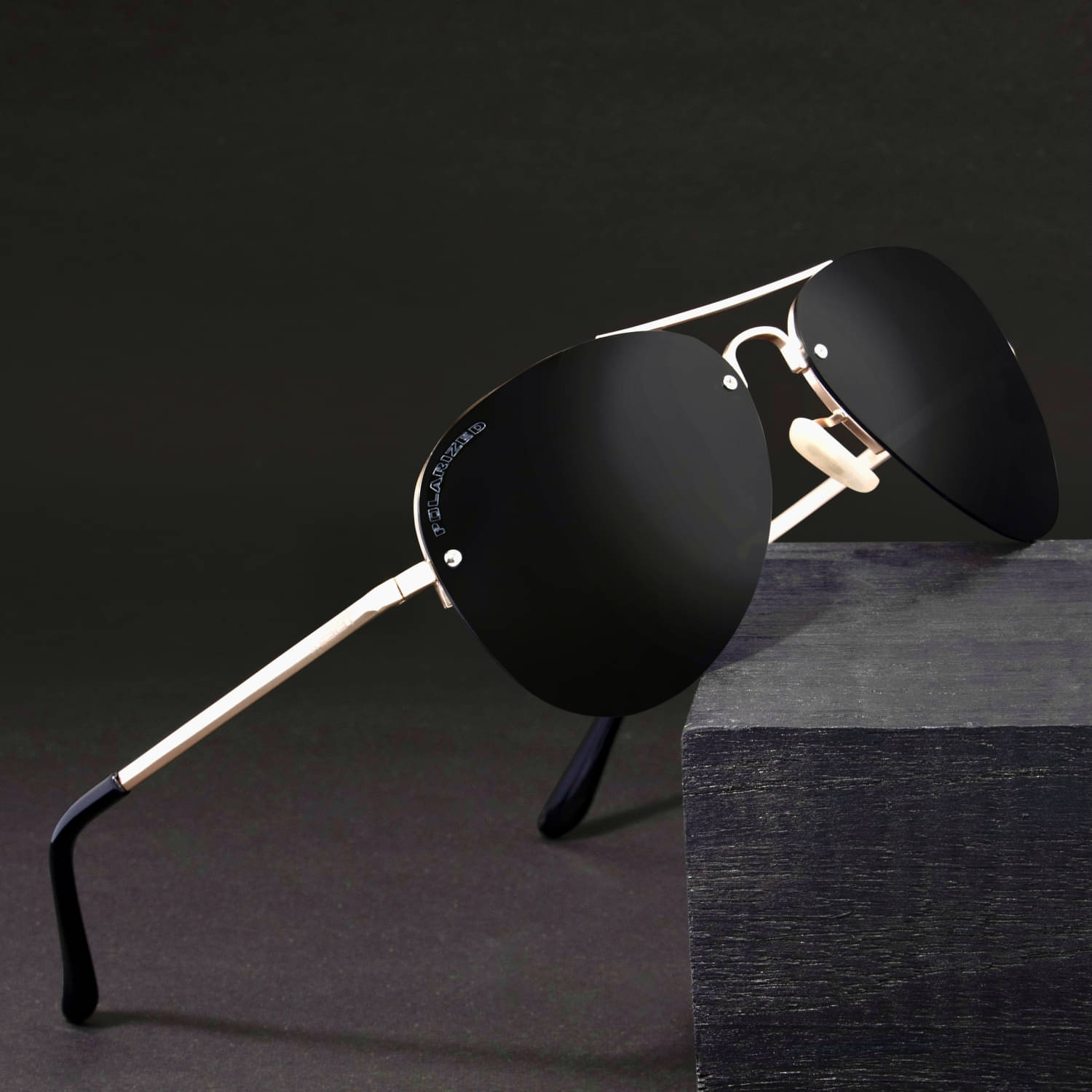 RESIST EYEWEAR Gold Pilot Sunglasses ( Pack of 1 ) RESIST EYEWEAR Gold Pilot Sunglasses ( Pack of 1 )