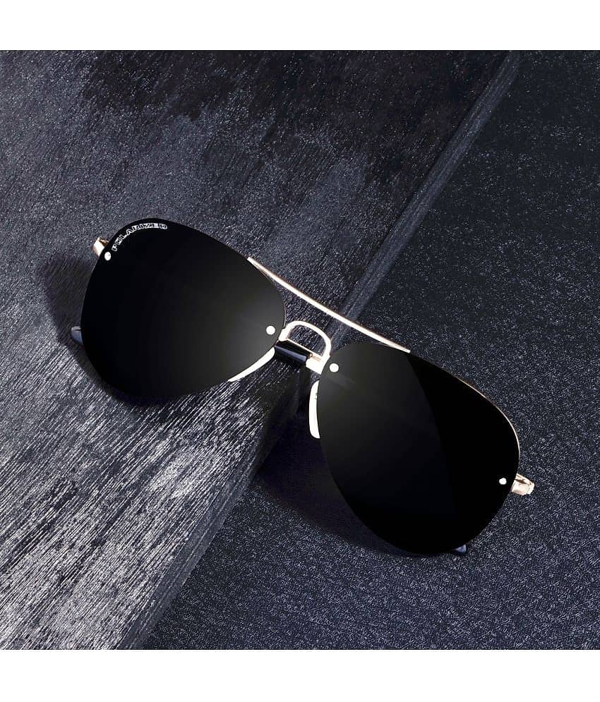 RESIST EYEWEAR Gold Pilot Sunglasses ( Pack of 1 ) - Sunglasses | Buy online on ZillyBuy