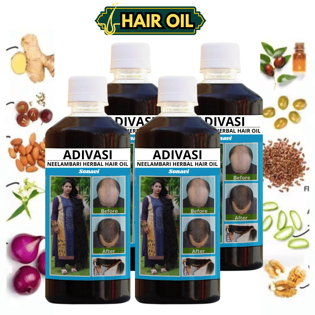 Sonavi Anti Hair Fall Bhringraj Oil 1000ml ( Pack of 4 )