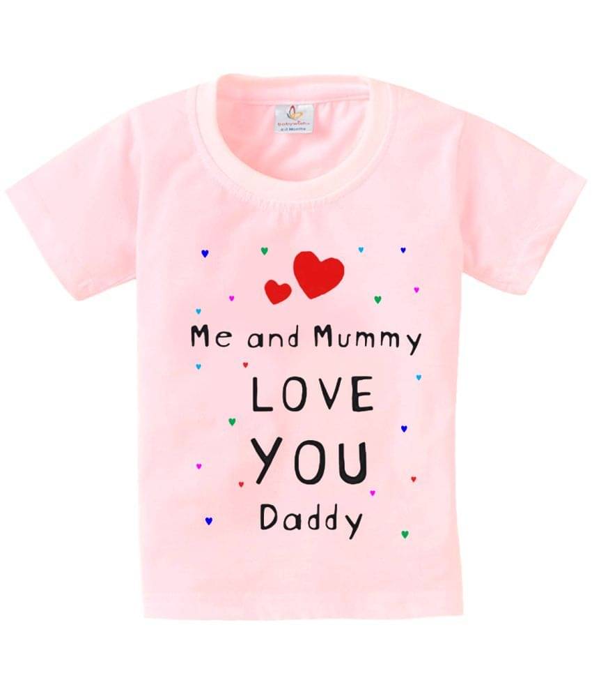     			babywish Pack of 2 Boys Cotton T-Shirt ( Pink )