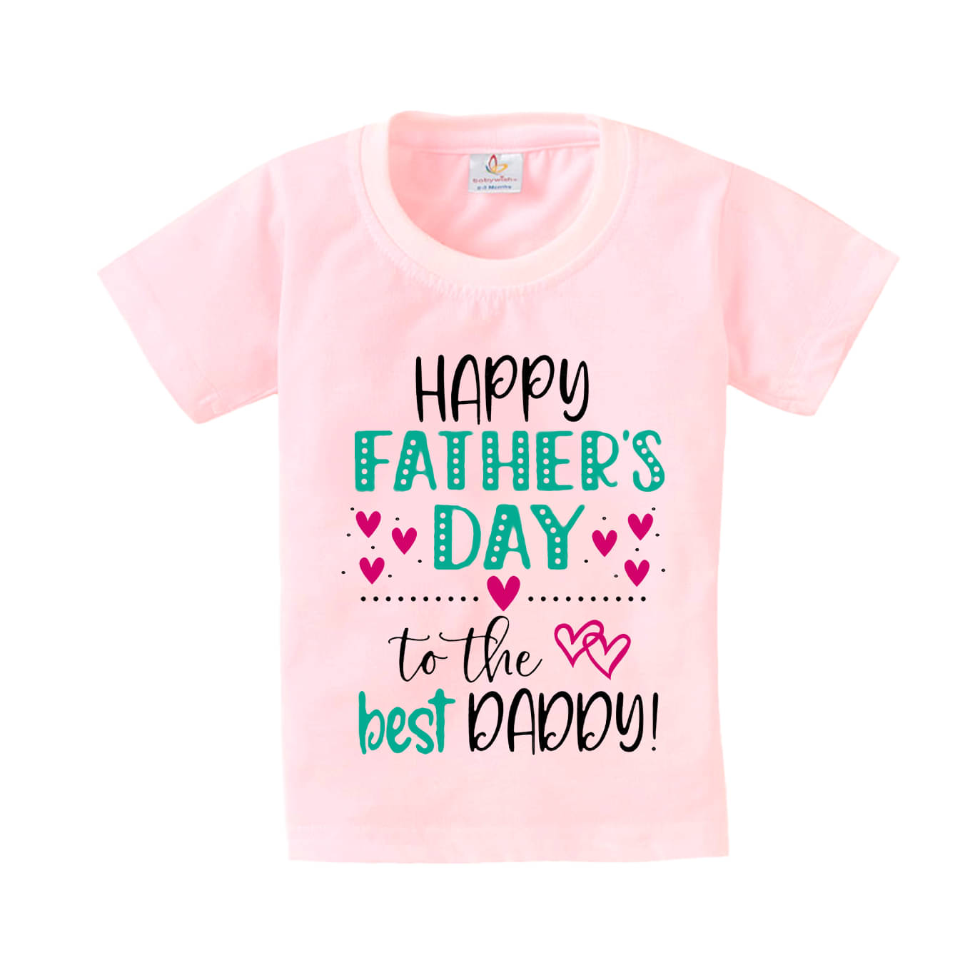     			babywish Pack of 5 Boys Cotton T-Shirt ( Pink )
