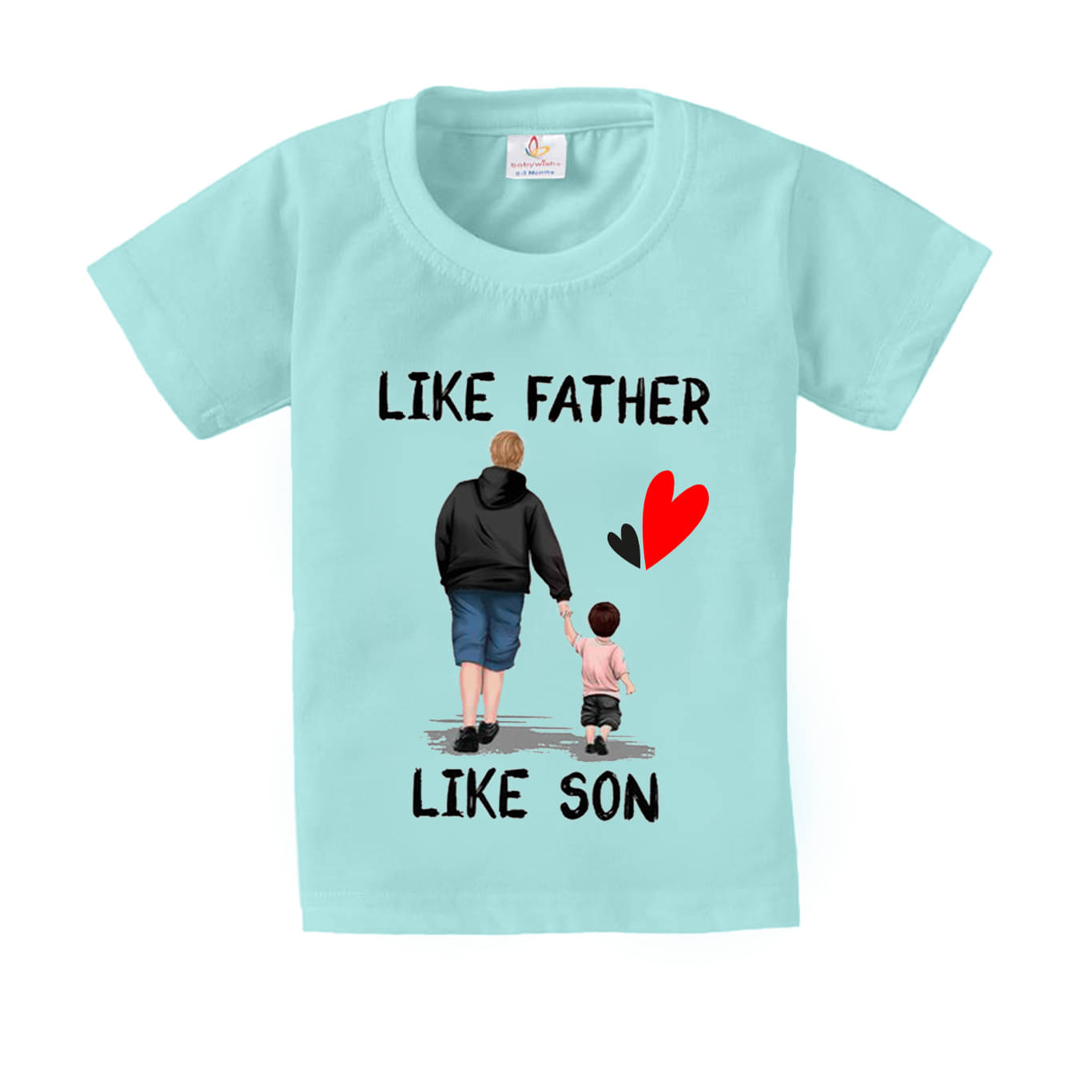     			babywish Pack of 1 Boys Cotton T-Shirt ( Sea Green )