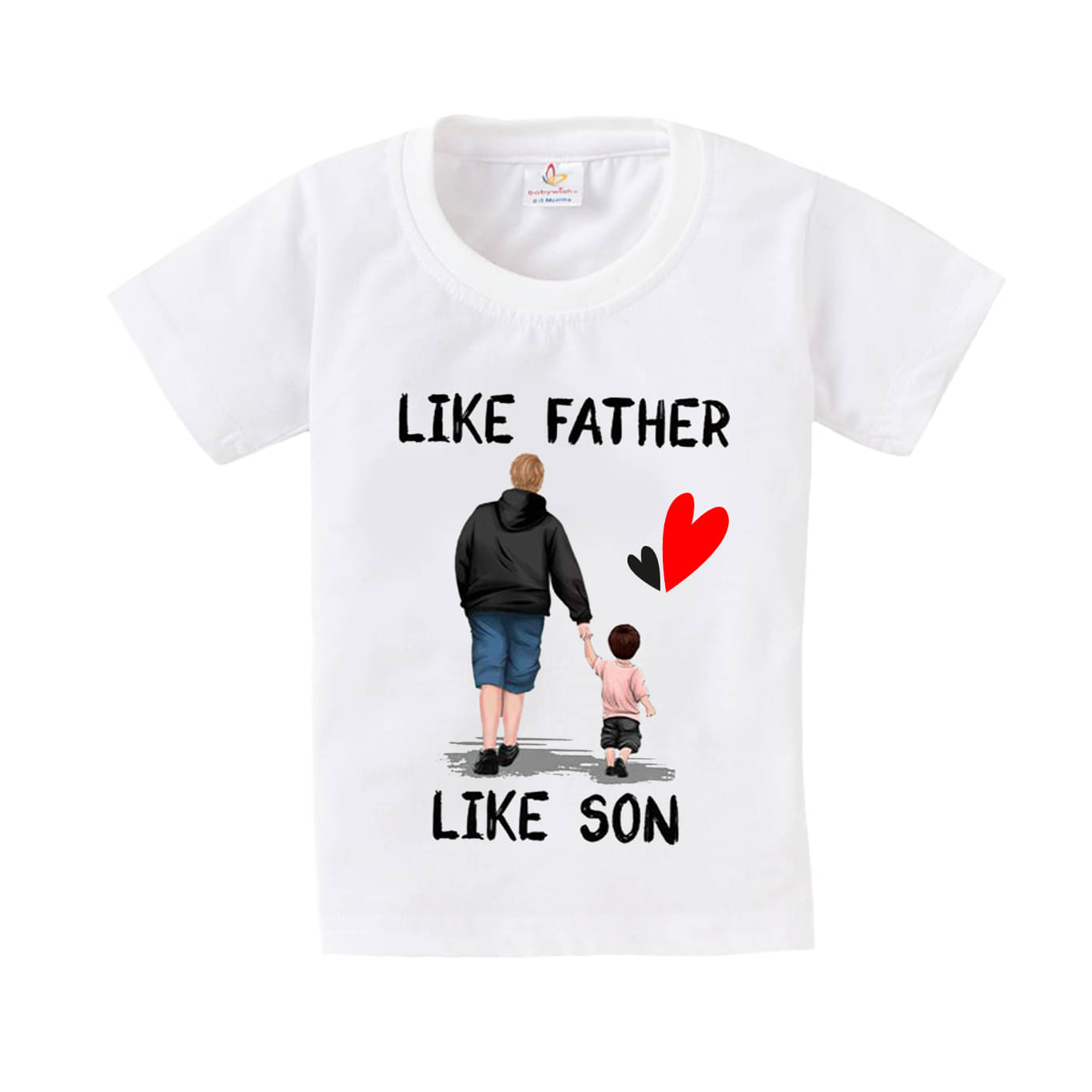     			babywish Pack of 1 Boys Cotton T-Shirt ( White )
