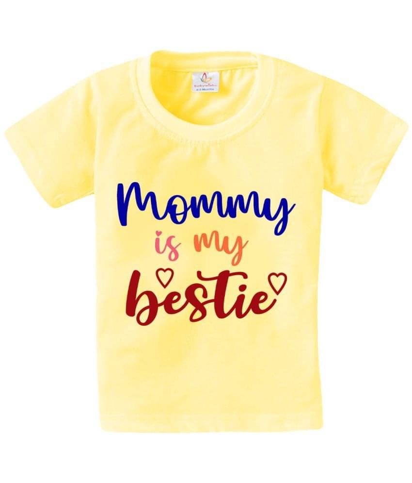     			babywish Pack of 5 Boys Cotton T-Shirt ( Yellow )