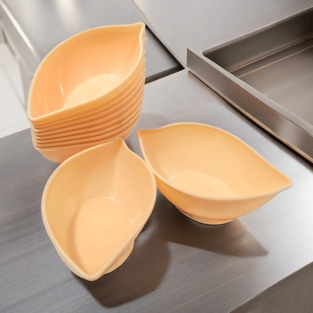kitchrox Plastic Snacks Bowl 120 mL ( Set of 12 ) kitchrox Plastic Snacks Bowl 120 mL ( Set of 12 )