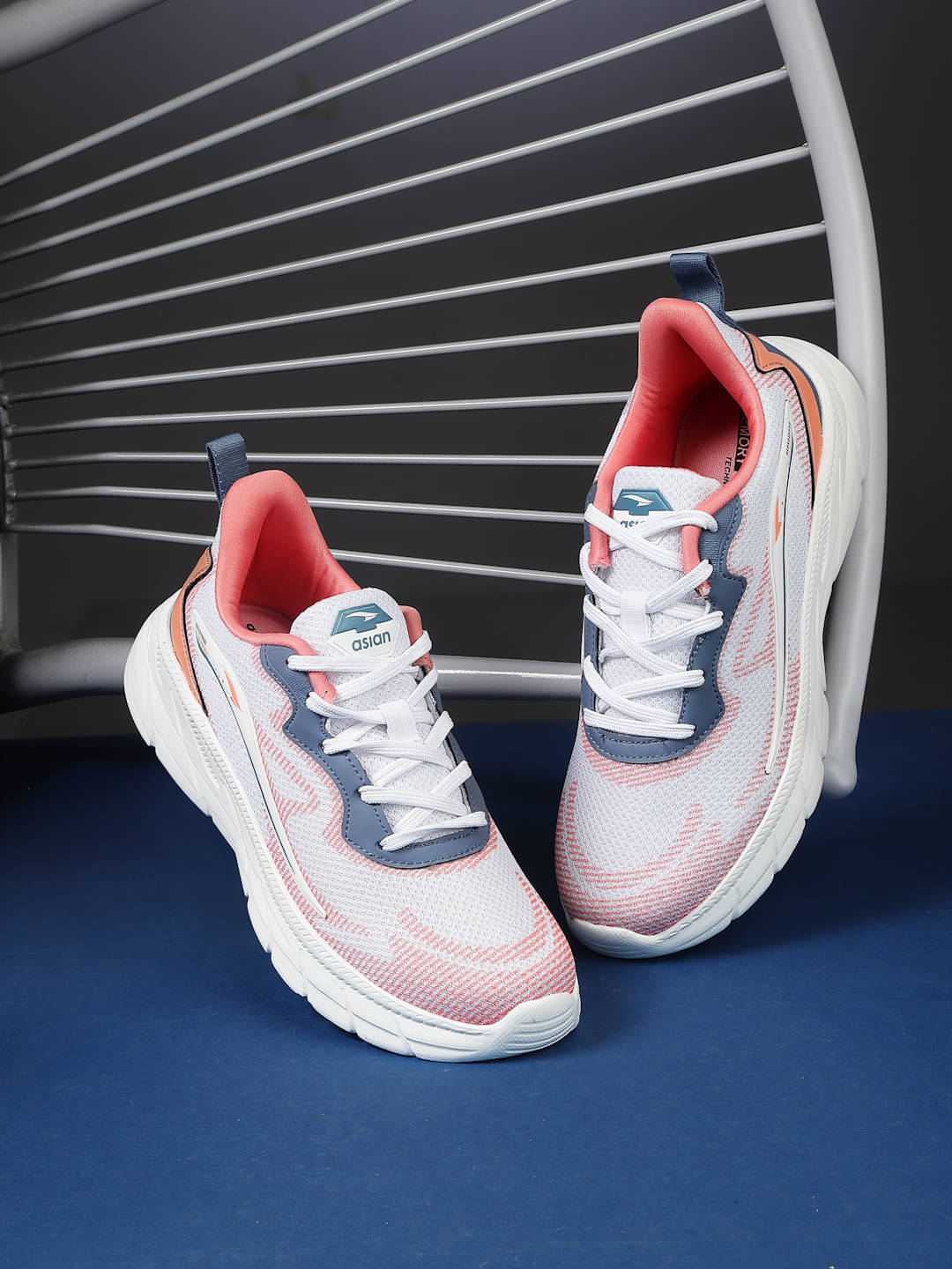     			ASIAN - White Women's Running Shoes